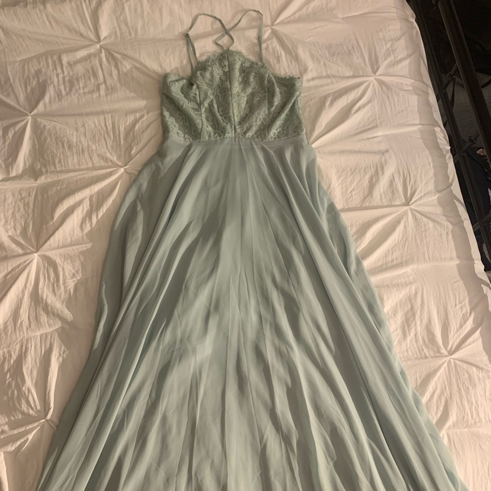 NEVER WORN! Lulu’s Apron Neckline Prom Dress